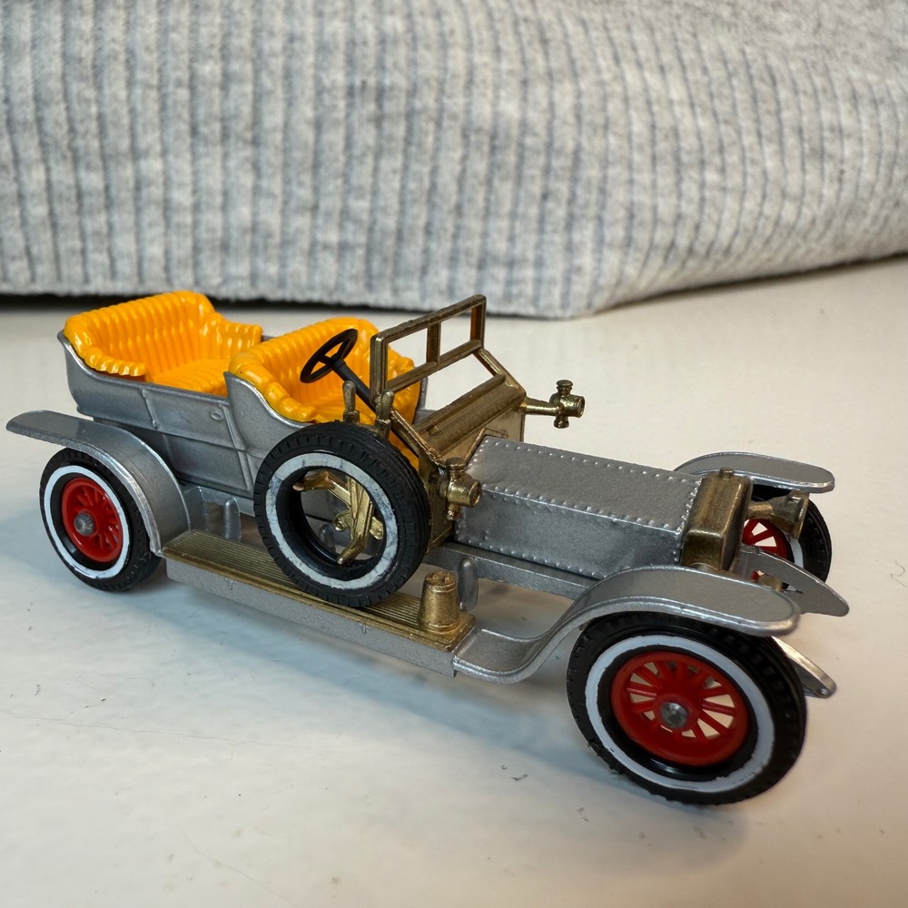 VTG 1969 Rolls Royce 1906 Silver Ghost Toy Car Replica Style Diecast Model Car